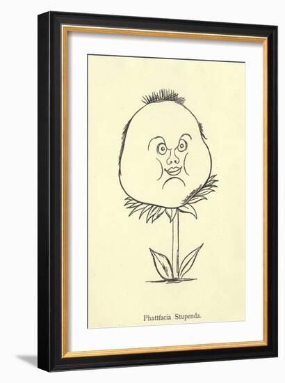 Phattfacia Stupenda-Edward Lear-Framed Giclee Print