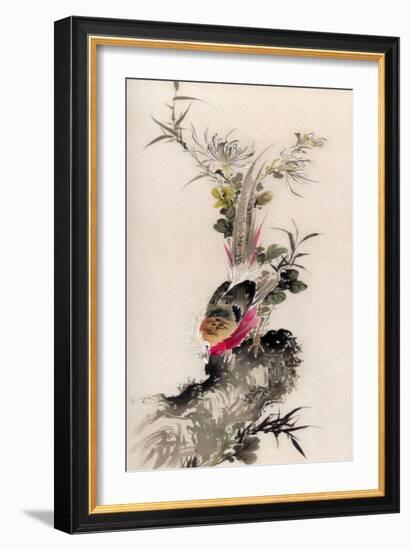 Pheasant, 1832-Witherby & Co-Framed Giclee Print