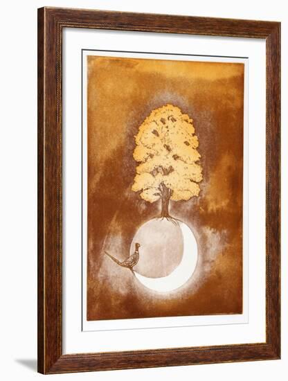 Pheasant and Tree-Hank Laventhol-Framed Limited Edition