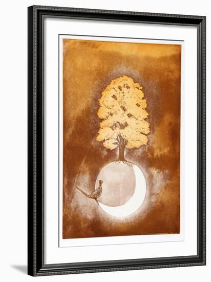 Pheasant and Tree-Hank Laventhol-Framed Limited Edition