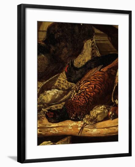 Pheasant and Woodcock, from Trophée De Chasse, or Hunting Trophies, 1862, Detail-Claude Monet-Framed Giclee Print