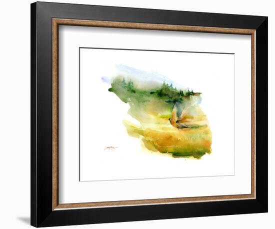 Pheasant in Flight, 2015-John Keeling-Framed Giclee Print