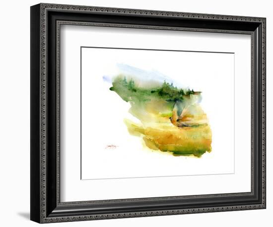 Pheasant in Flight, 2015-John Keeling-Framed Giclee Print