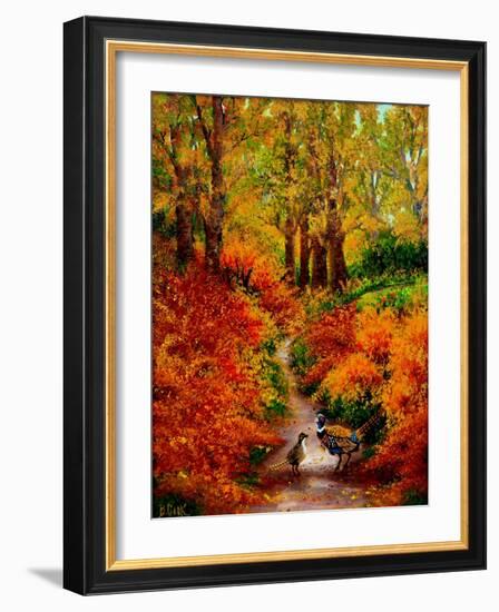 Pheasant Road-Bonnie B. Cook-Framed Giclee Print