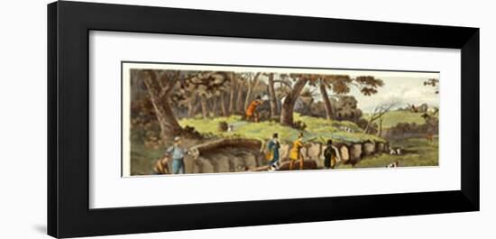 Pheasant Shooting-Henry Alken-Framed Art Print