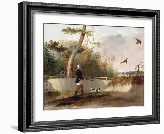 Pheasant Shooting-Samuel John Egbert Jones-Framed Giclee Print