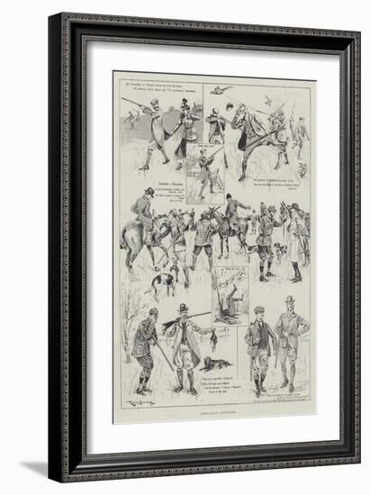 Pheasant-Shooting-Ralph Cleaver-Framed Giclee Print