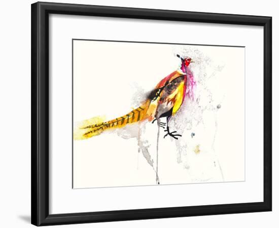 Pheasant-Karin Johannesson-Framed Art Print