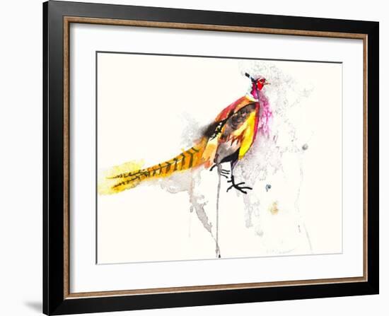 Pheasant-Karin Johannesson-Framed Art Print