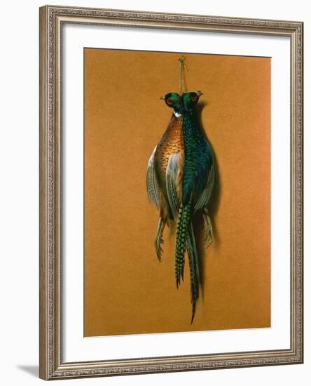 Pheasants, 1984-Lincoln Taber-Framed Giclee Print