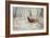 Pheasants in Snow-Carl Donner-Framed Giclee Print