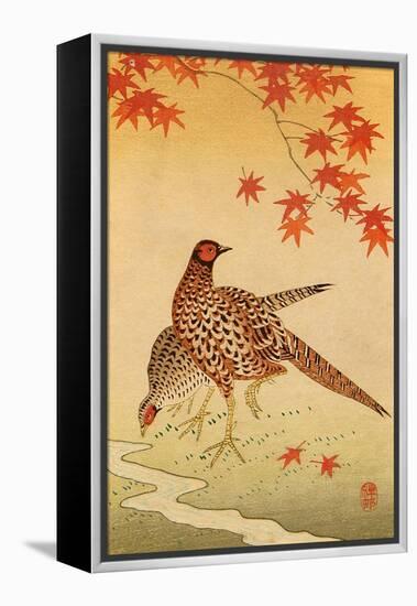 Pheasants-Koson Ohara-Framed Premier Image Canvas