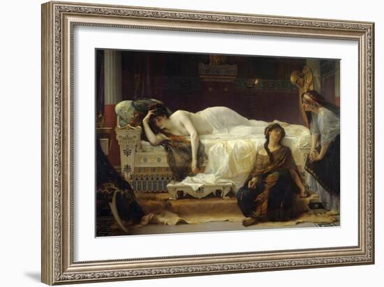 Phèdre, C.1880 (Oil on Canvas)-Alexandre Cabanel-Framed Giclee Print