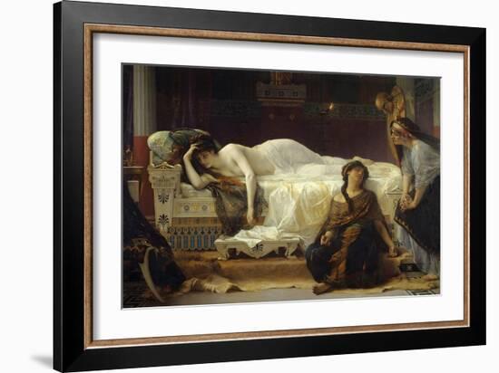 Phèdre, C.1880 (Oil on Canvas)-Alexandre Cabanel-Framed Giclee Print