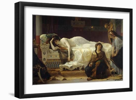 Phèdre, C.1880 (Oil on Canvas)-Alexandre Cabanel-Framed Giclee Print