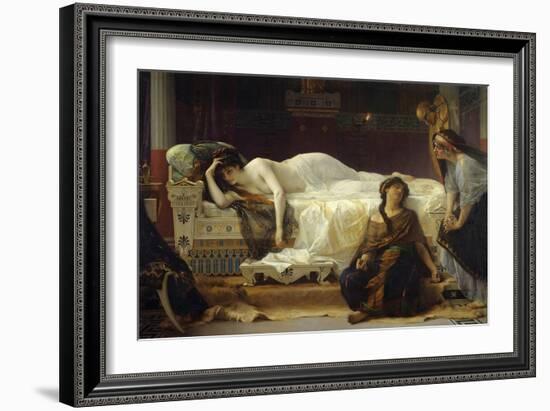 Phèdre, C.1880 (Oil on Canvas)-Alexandre Cabanel-Framed Giclee Print