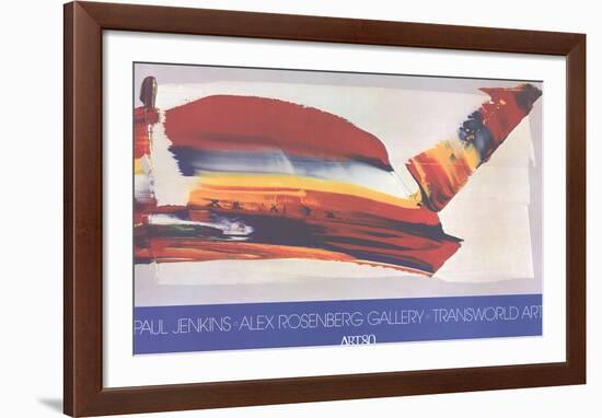 Phenomena Vermillion Baraka-Paul Jenkins-Framed Collectable Print