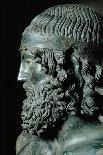Riace Bronze (A), Beard of Man with Headband, Detail-Phidias-Framed Giclee Print