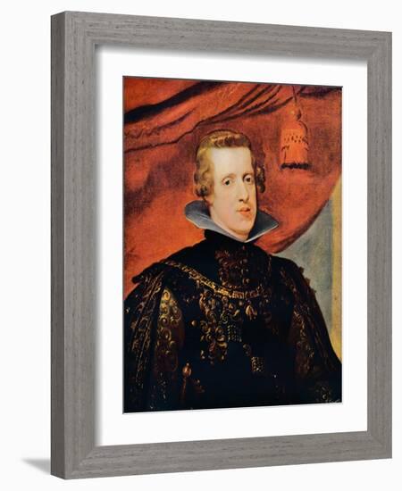 'Phiip IV of Spain', c1628-Peter Paul Rubens-Framed Giclee Print