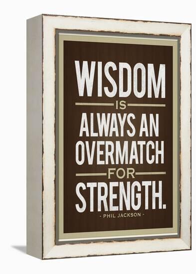 Phil Jackson Wisdom Quote-null-Framed Stretched Canvas