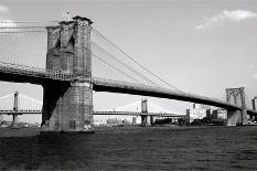 Brooklyn Bridge Perspective-Phil Maier-Framed Art Print