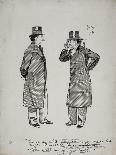 Oscar Wilde and Whistler, 1894-Phil May-Giclee Print