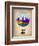 Philadelphia Air Balloon-NaxArt-Framed Art Print