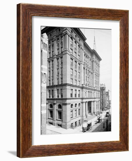 Philadelphia Bourse, Philadelphia, Pa.-null-Framed Photo