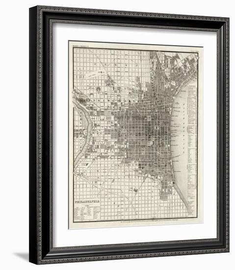 Philadelphia, c.1860-null-Framed Art Print