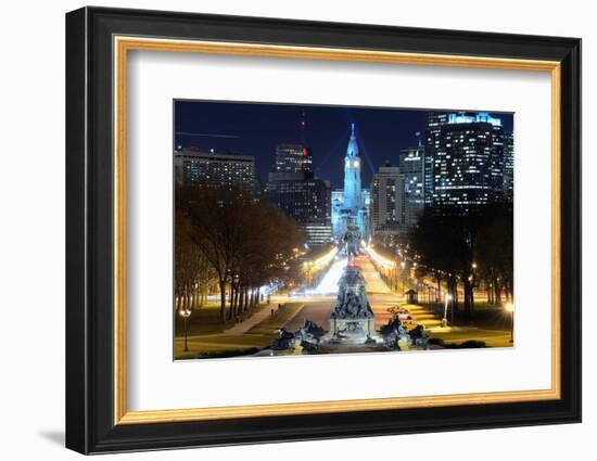 Philadelphia City Hall Building.-SeanPavonePhoto-Framed Photographic Print