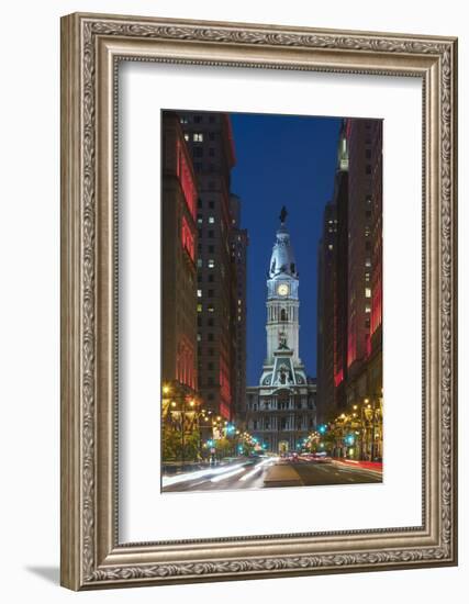 Philadelphia City Hall.-Jon Hicks-Framed Photographic Print