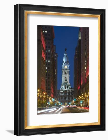 Philadelphia City Hall.-Jon Hicks-Framed Photographic Print