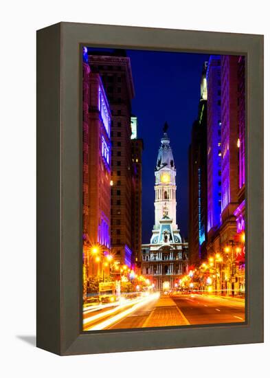 Philadelphia City-Philippe Hugonnard-Framed Premier Image Canvas