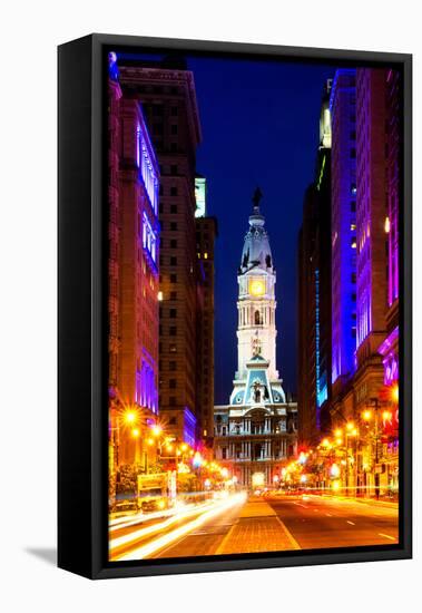 Philadelphia City-Philippe Hugonnard-Framed Premier Image Canvas