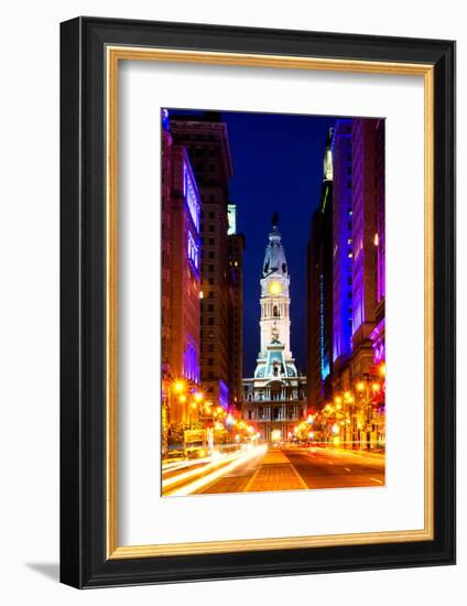 Philadelphia City-Philippe Hugonnard-Framed Photographic Print