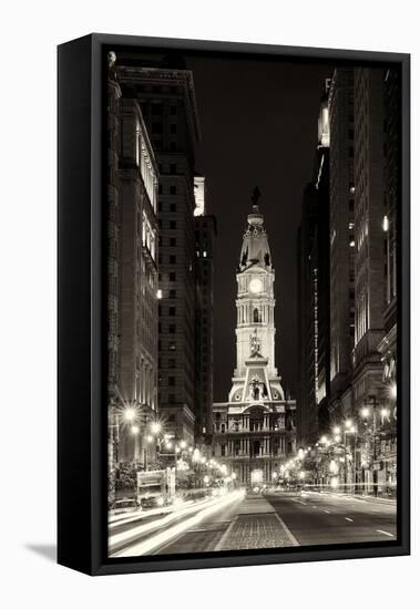 Philadelphia City-Philippe Hugonnard-Framed Premier Image Canvas