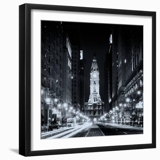 Philadelphia City-Philippe Hugonnard-Framed Photographic Print