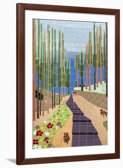 Philadelphia Family Court Lobby Mosaic-Jonathan Mandell-Framed Giclee Print