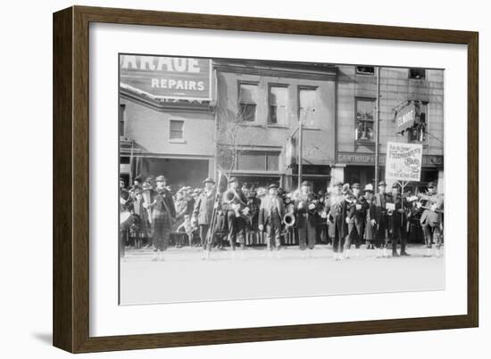 Philadelphia Mummers String Band-null-Framed Art Print