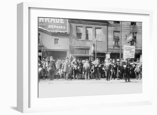 Philadelphia Mummers String Band-null-Framed Art Print