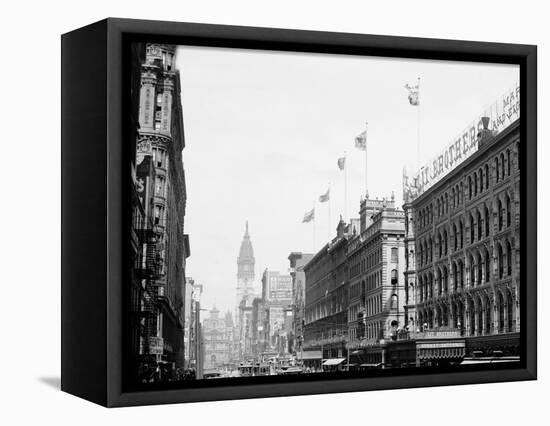 Philadelphia, Pa, . Market St.-null-Framed Stretched Canvas