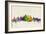 Philadelphia Pennsylvania Skyline-Michael Tompsett-Framed Premium Giclee Print