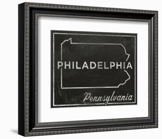 Philadelphia, Pennsylvania-John Golden-Framed Art Print