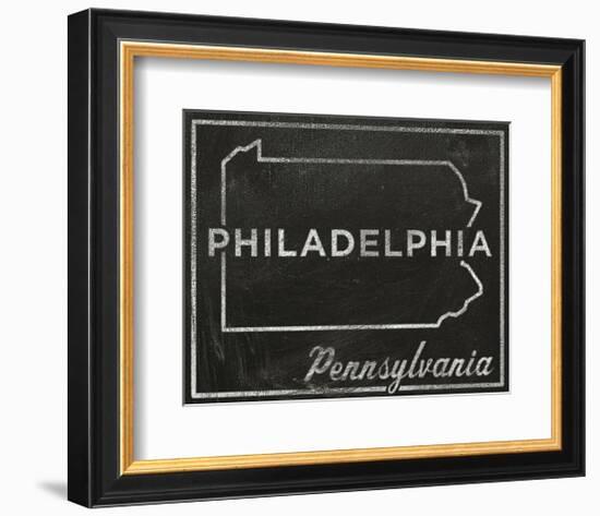 Philadelphia, Pennsylvania-John Golden-Framed Art Print