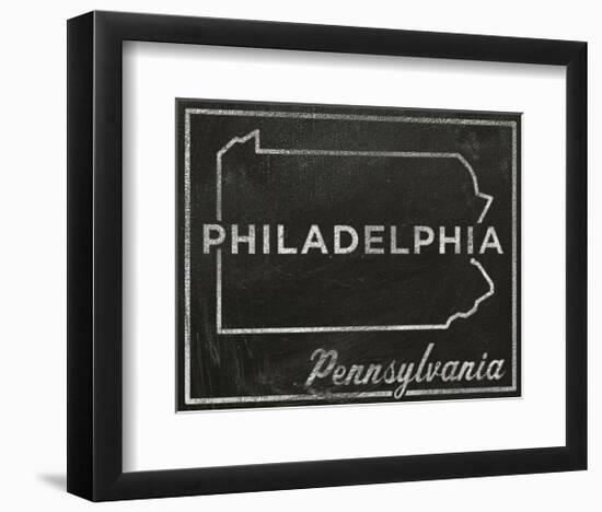 Philadelphia, Pennsylvania-John Golden-Framed Art Print