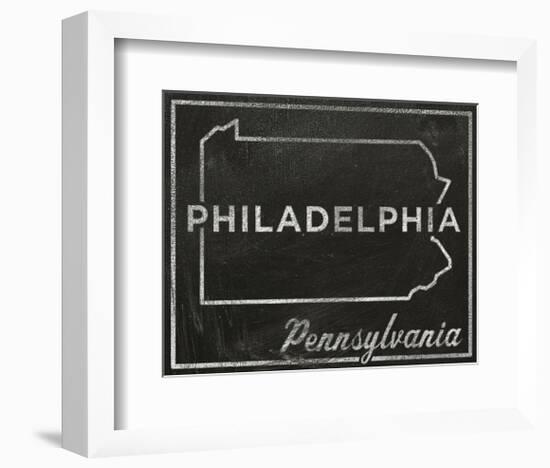Philadelphia, Pennsylvania-John Golden-Framed Art Print
