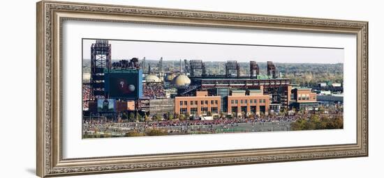 Philadelphia Phillies Celebration, 2008 World Series Champions Beat Tampa Bay, October 2008, Cit...-Panoramic Images-Framed Photographic Print