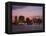 Philadelphia Skyline and Delaware River, Philadelphia, Pennsylvania, United States of America-Richard Cummins-Framed Premier Image Canvas