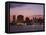 Philadelphia Skyline and Delaware River, Philadelphia, Pennsylvania, United States of America-Richard Cummins-Framed Premier Image Canvas