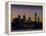 Philadelphia Skyline at Dusk-James Shive-Framed Premier Image Canvas
